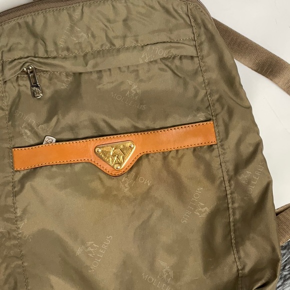 Maison Mollerus Green Olive Backpack - Picture 4 of 16